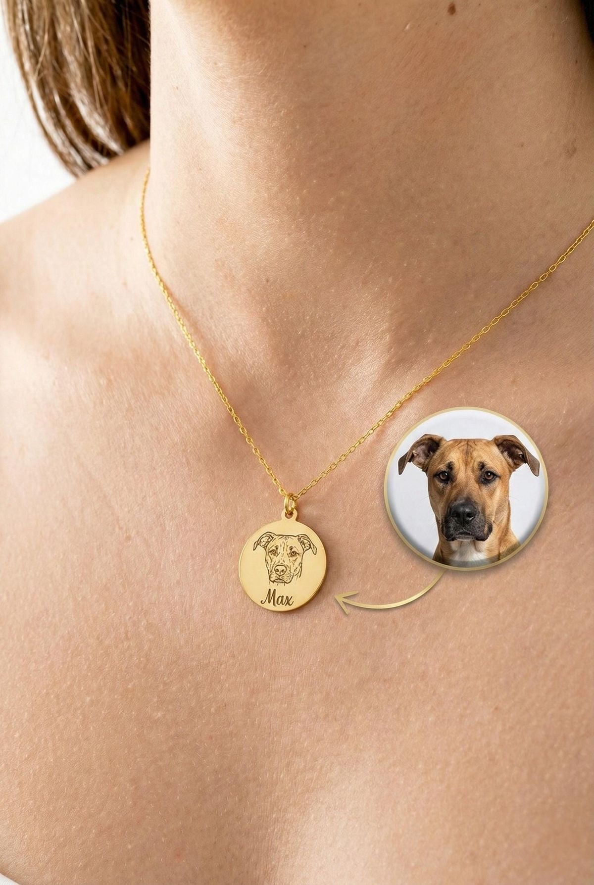 Personalised Pet Name Necklace
